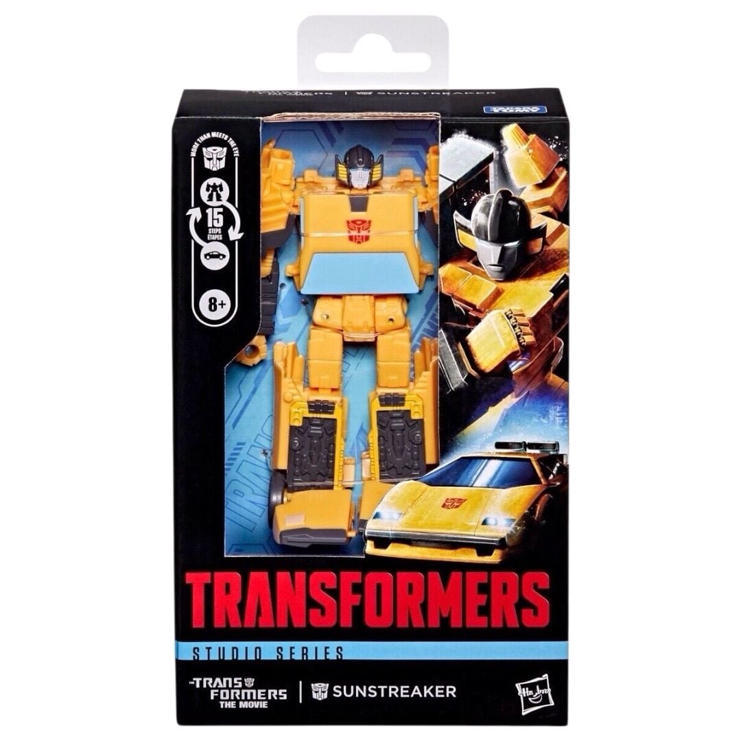 TRANSFORMERS GENERATIONS DELUXE SUNSTREAKER STUDIO SERIES:  TRANSFORMERS THE MOVIE - 3