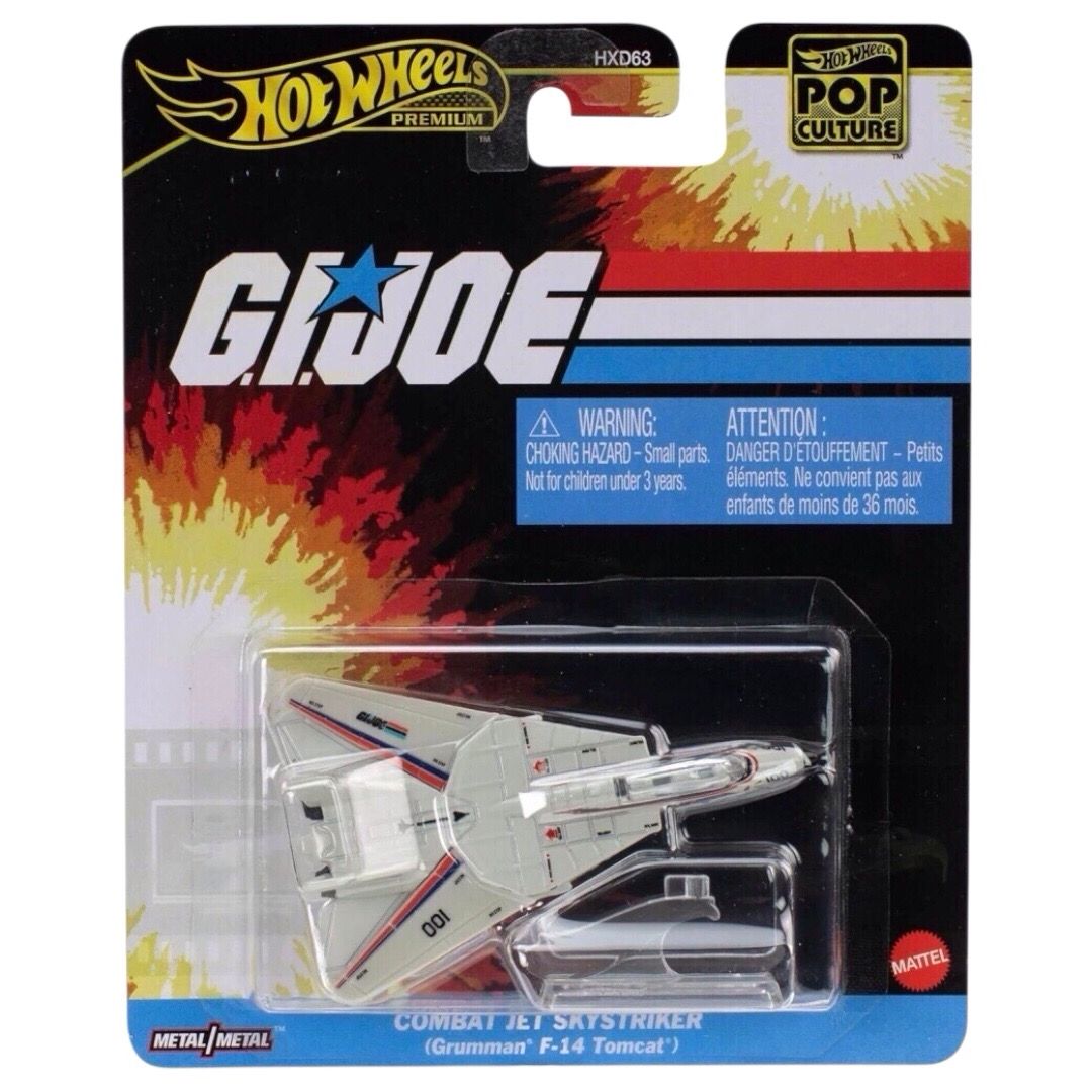 HOT WHEELS PREMIUM GRUMMAN F14 TOMCAT G.I. JOE - 2
