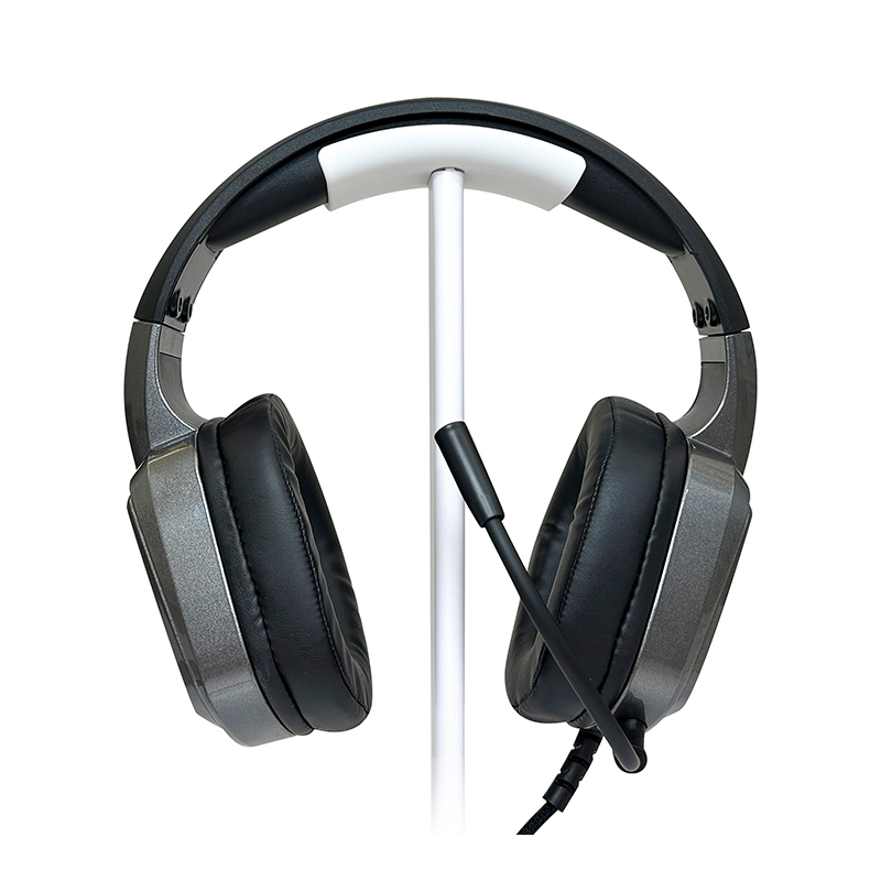 AUDÍFONO TEROS TE-8171N ESTÉREO MICRÓFONO LUCES RGB - NEGRO - 4