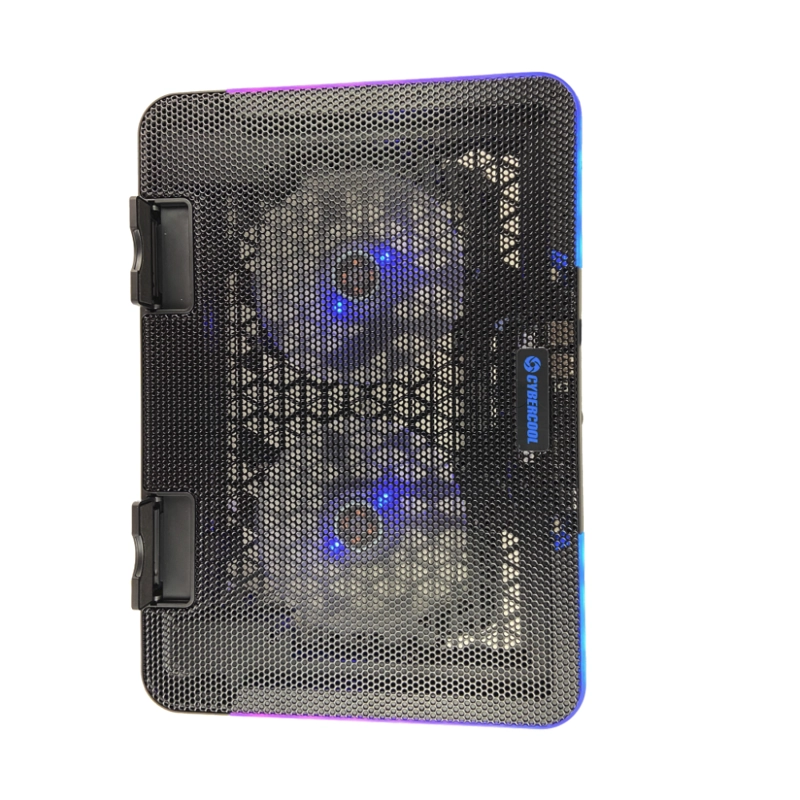 COOLER GAMER PARA LAPTOP CYBERCOOL HA-K8 NEGRO RGB - 3