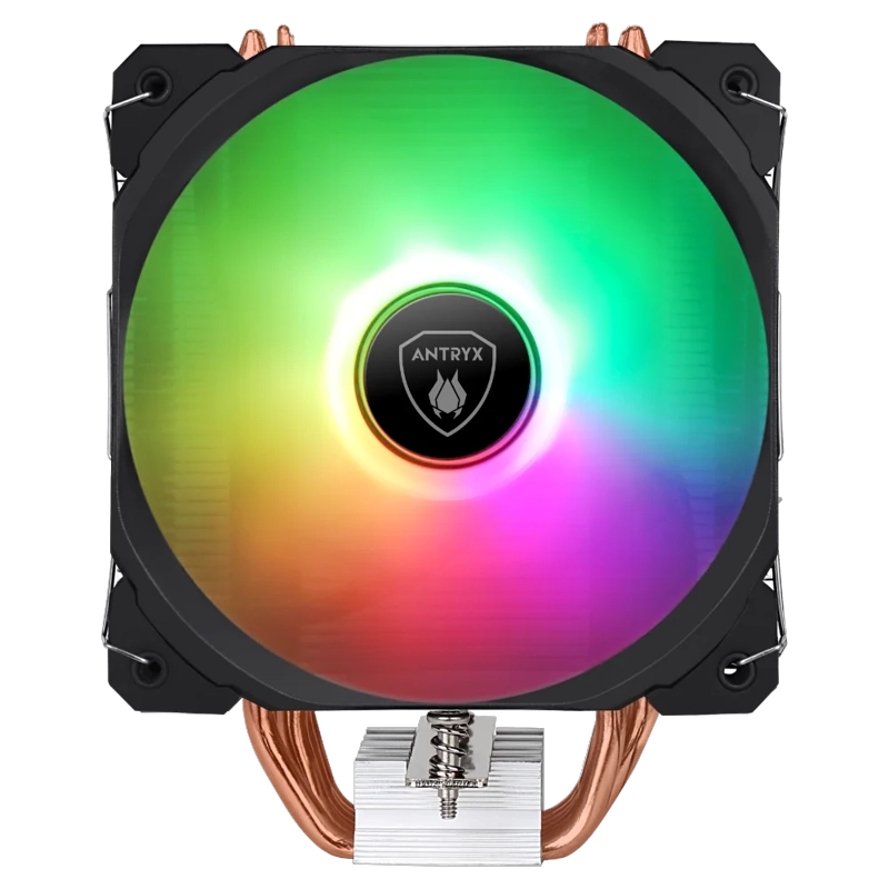 COOLER PROCESADOR ANTRYX MIRAGE 410 ARGB NEGRO COMPATIBLE INTEL/AMD - 2