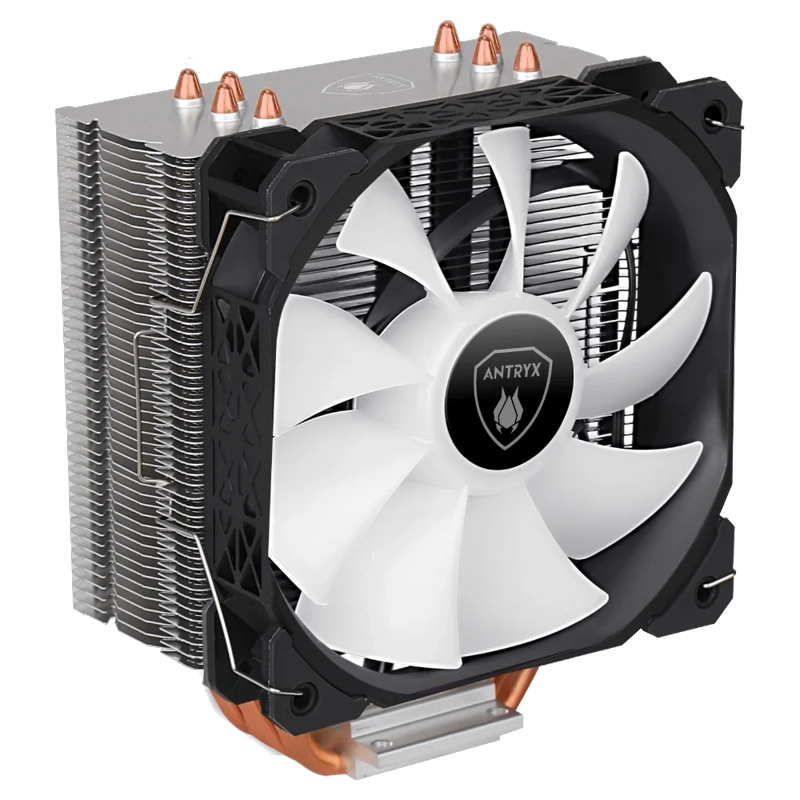 COOLER PROCESADOR ANTRYX MIRAGE 410 ARGB NEGRO COMPATIBLE INTEL/AMD - 3