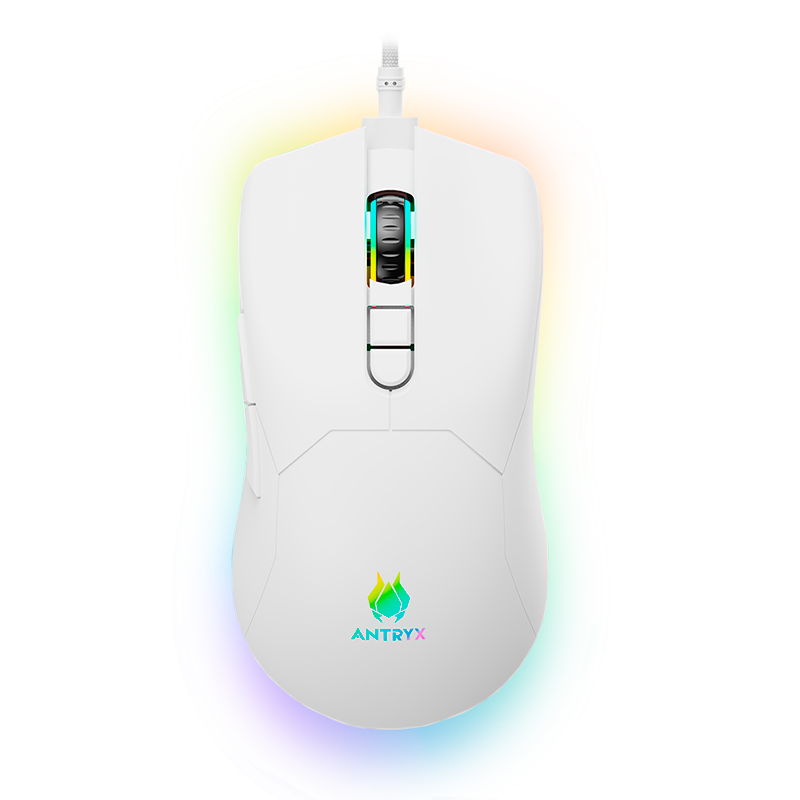 COMBO GAMING ANTRYX TECLADO MECÁNICO + MOUSE GC-3100 BLANCO - 2