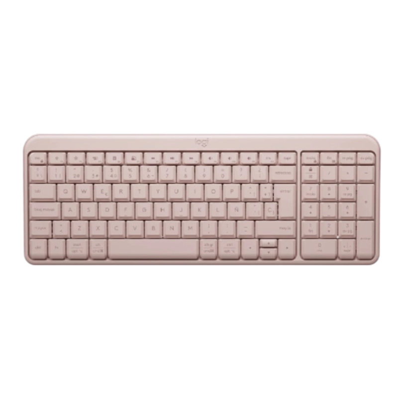 TECLADO LOGITECH K250 COMPACT BLUETOOTH ROSA - 1