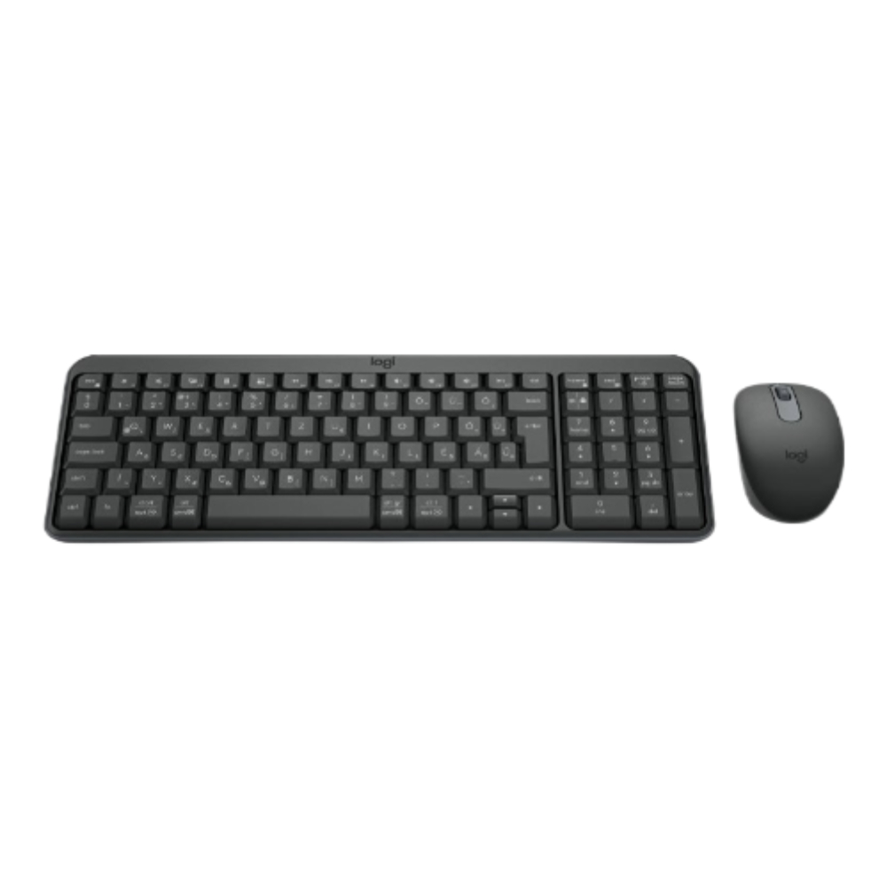 KIT TECLADO Y MOUSE LOGITECH INALÁMBRICOBT MK250 BLACK - 2
