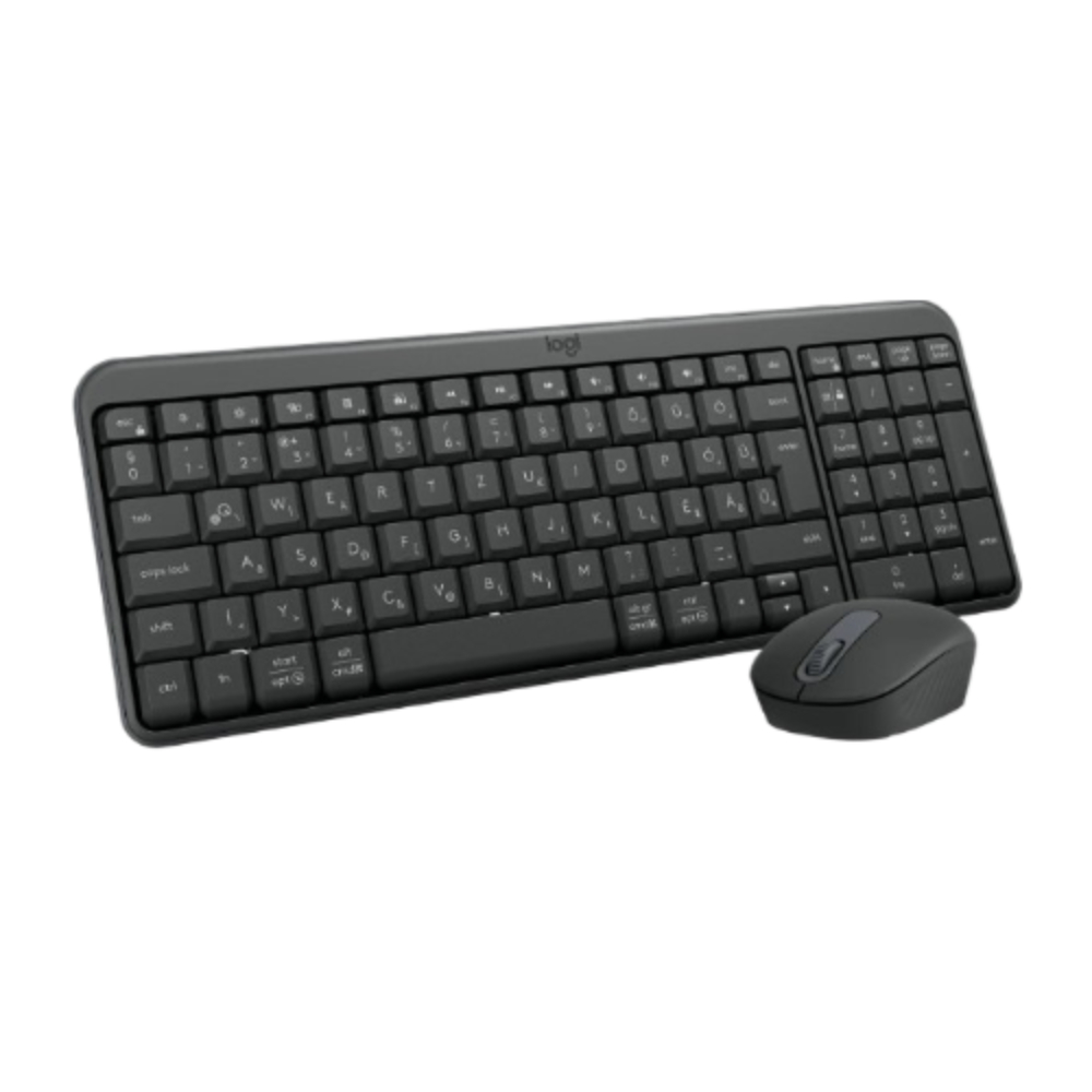 KIT TECLADO Y MOUSE LOGITECH INALÁMBRICOBT MK250 BLACK - 3
