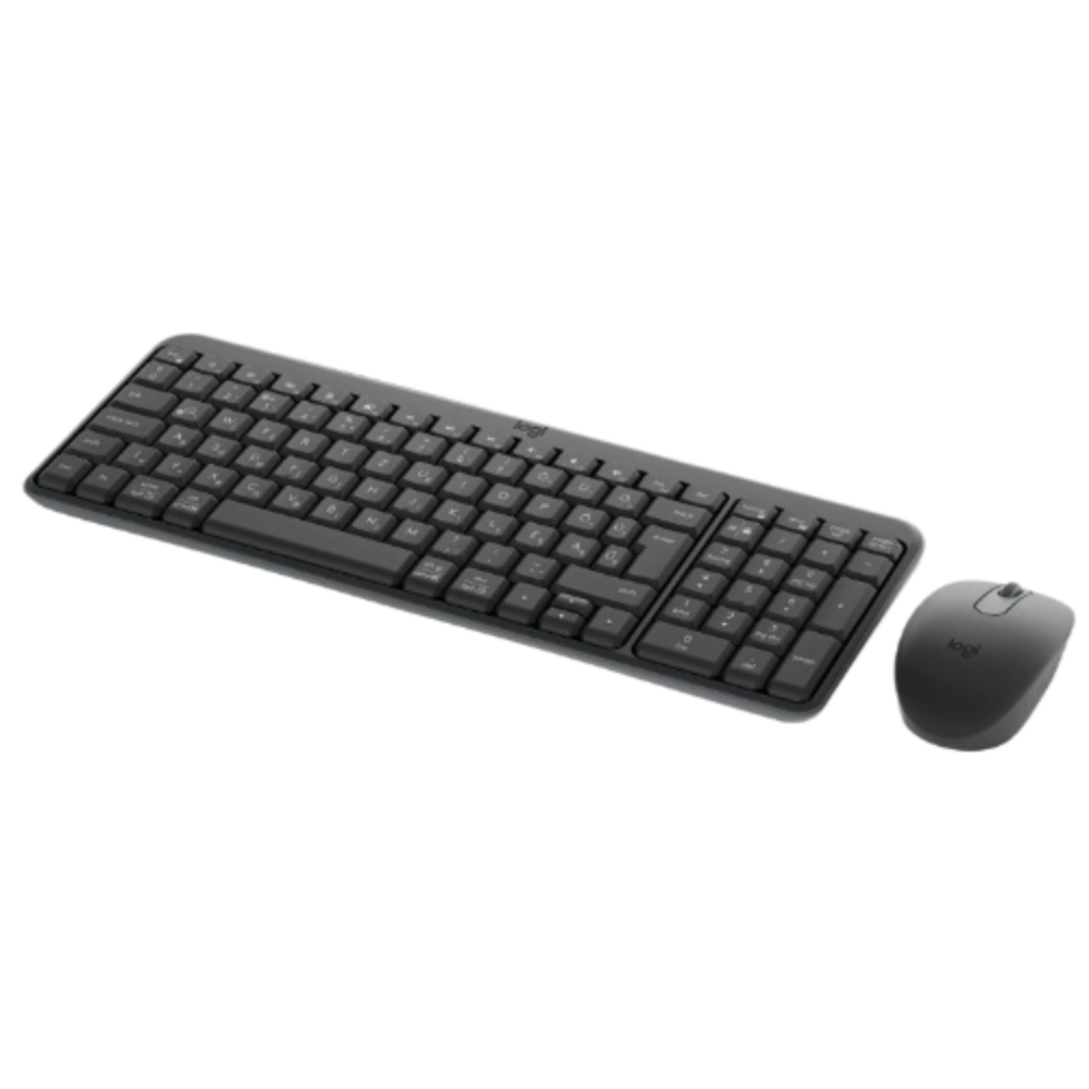 KIT TECLADO Y MOUSE LOGITECH INALÁMBRICOBT MK250 BLACK - 4