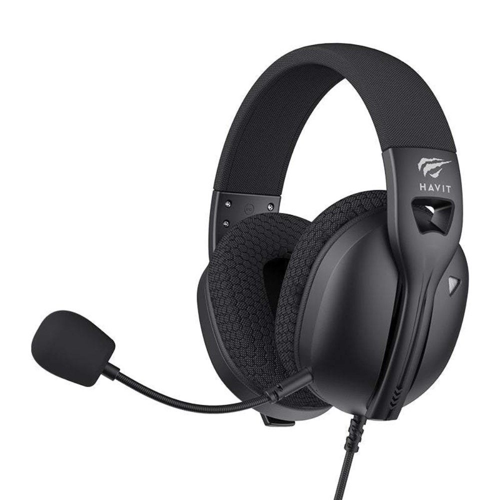 AUDÍFONOS GAMER C-MICRÓFONO HAVIT FUXI-H5D / NEGRO - 1