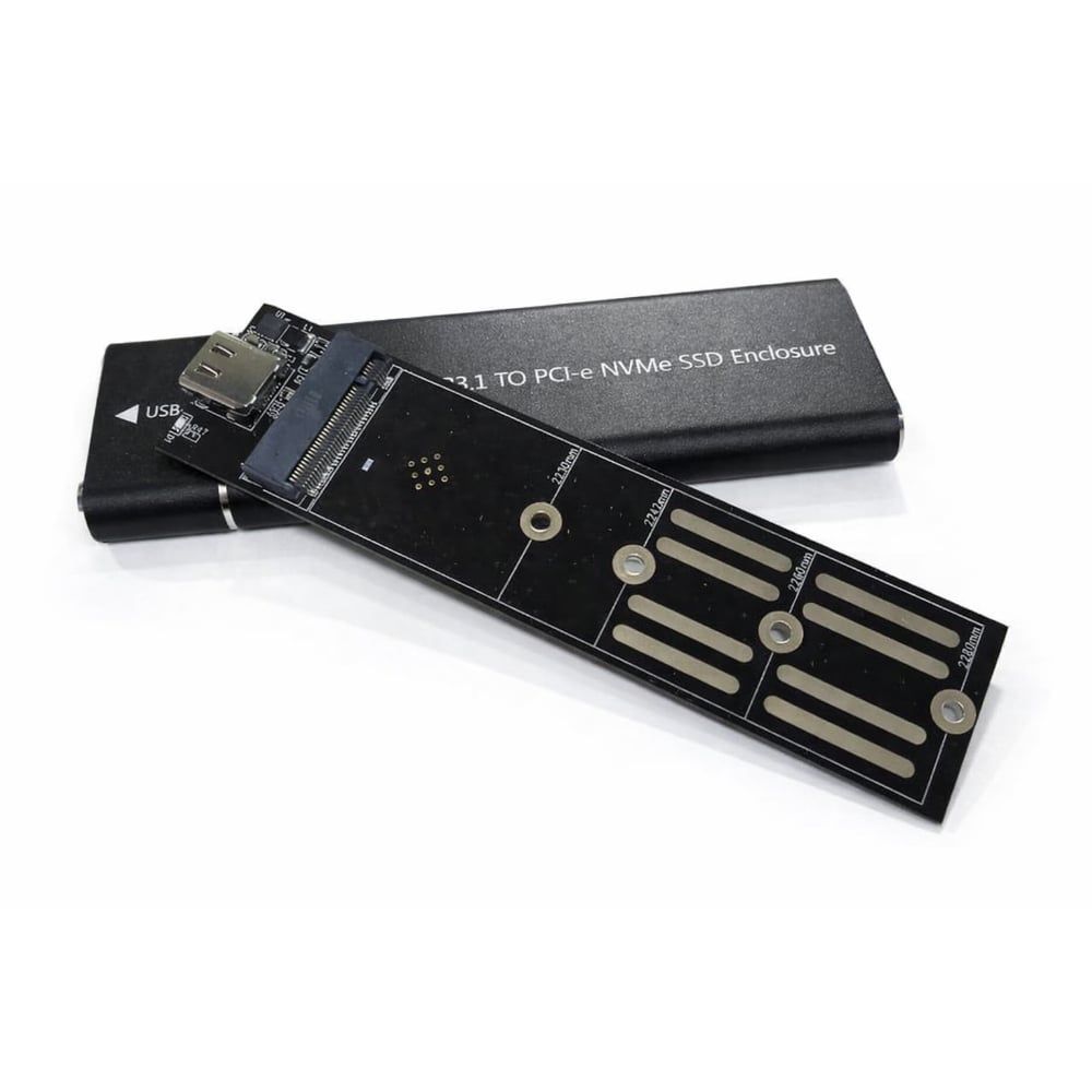 CARCASA PARA SSD NVME USB 3.1 A PCI-E - 1