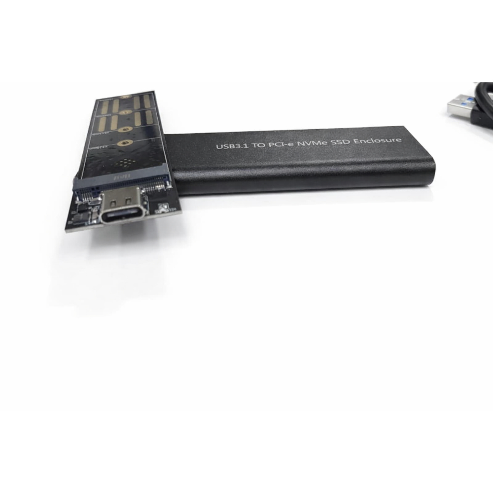 CARCASA PARA SSD NVME USB 3.1 A PCI-E - 6