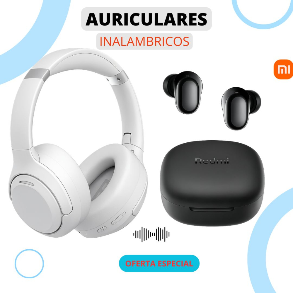 AUDIFONO HONOR CHOICE HEADPHONES PRO MAS XIAOMI REDMI BUDS 6 PLAY - 1