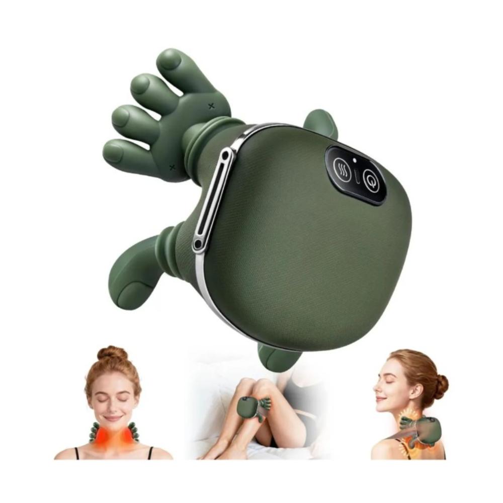 MASAJEADOR INTELIGENTE 4D CUELLO, HOMBROS Y ESPALDA CON CALOR - 4