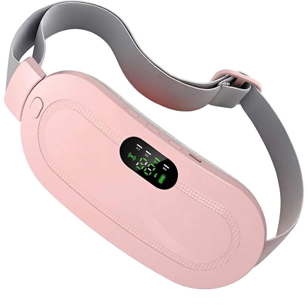CINTURÓN TÉRMICO CON VIBRACIÓN ALIVIA CÓLICOS MENSTRUALES - 1
