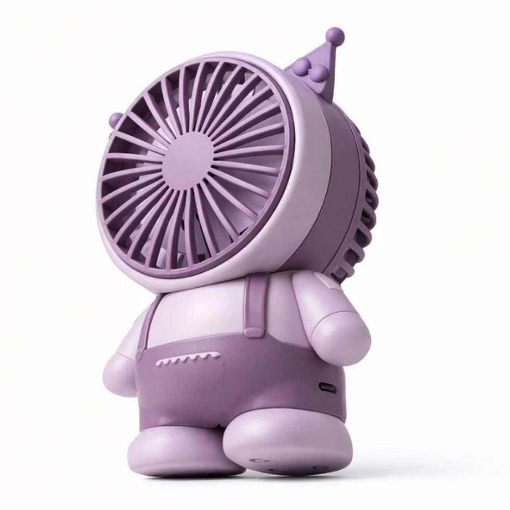 MINI VENTILADOR PORTÁTIL RECARGABLE 3 VELOCIDADES - 1