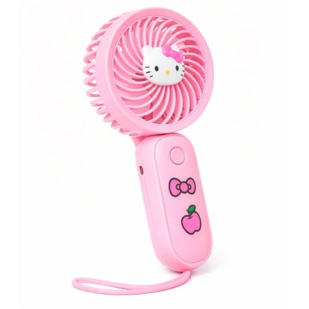 MINI VENTILADOR PORTÁTIL PARA NIÑAS ROSA - 4