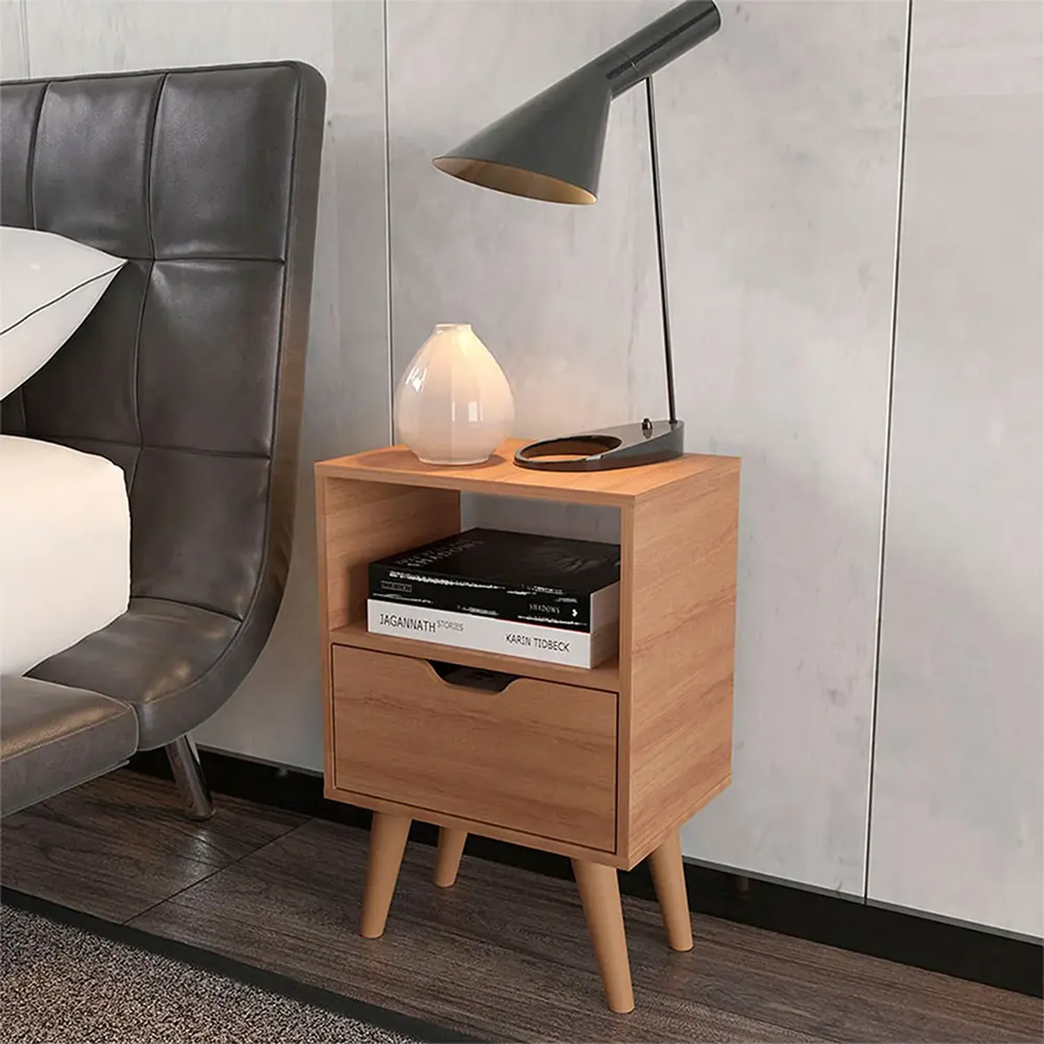 VELADOR 2020 HOME ESSEN ALMENDRA CON UNA PUERTA - 1