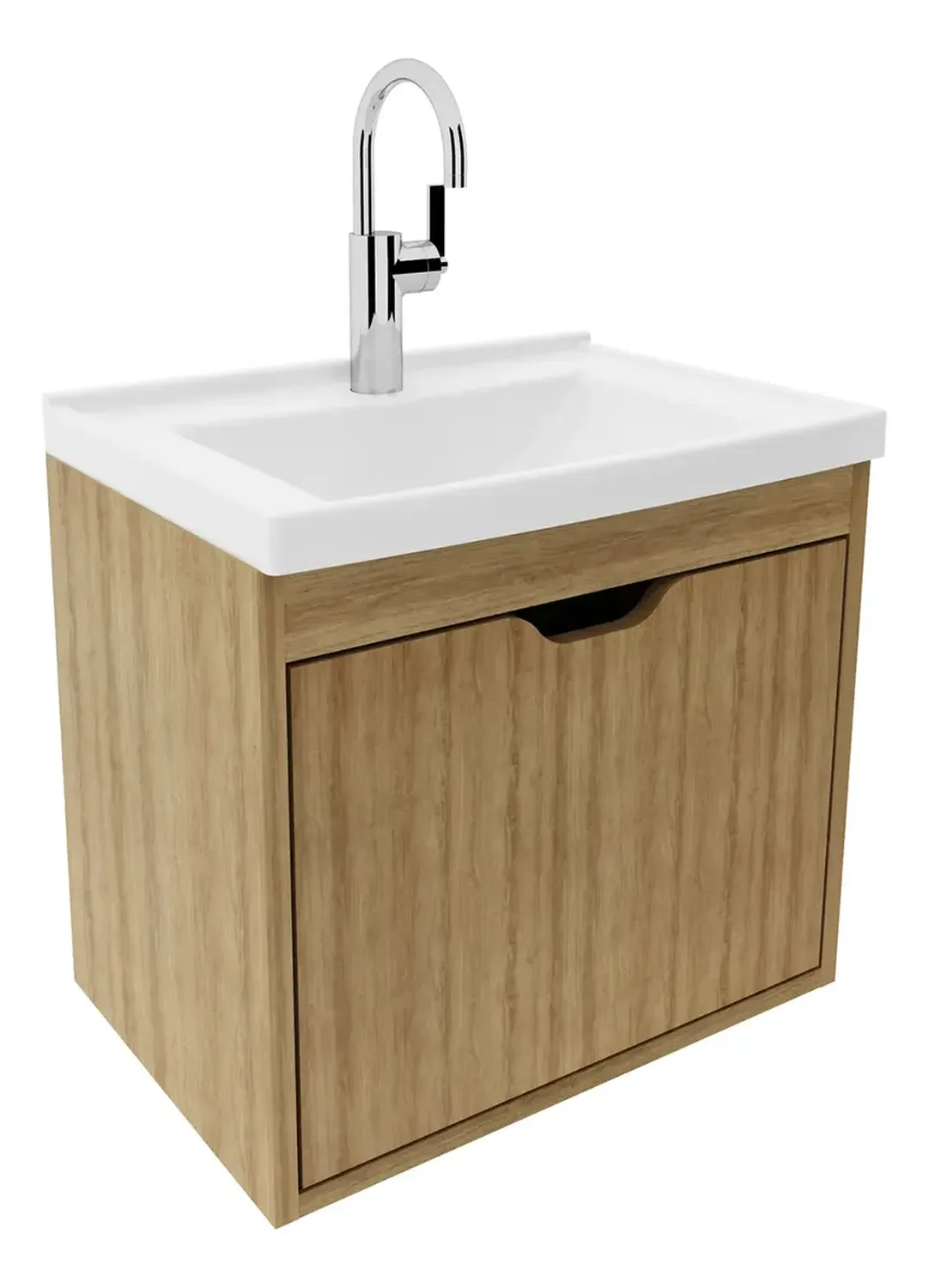 MUEBLE BAÑO CON LAVAMANOS 2020 HOME GRAZ ALMENDRA - 2