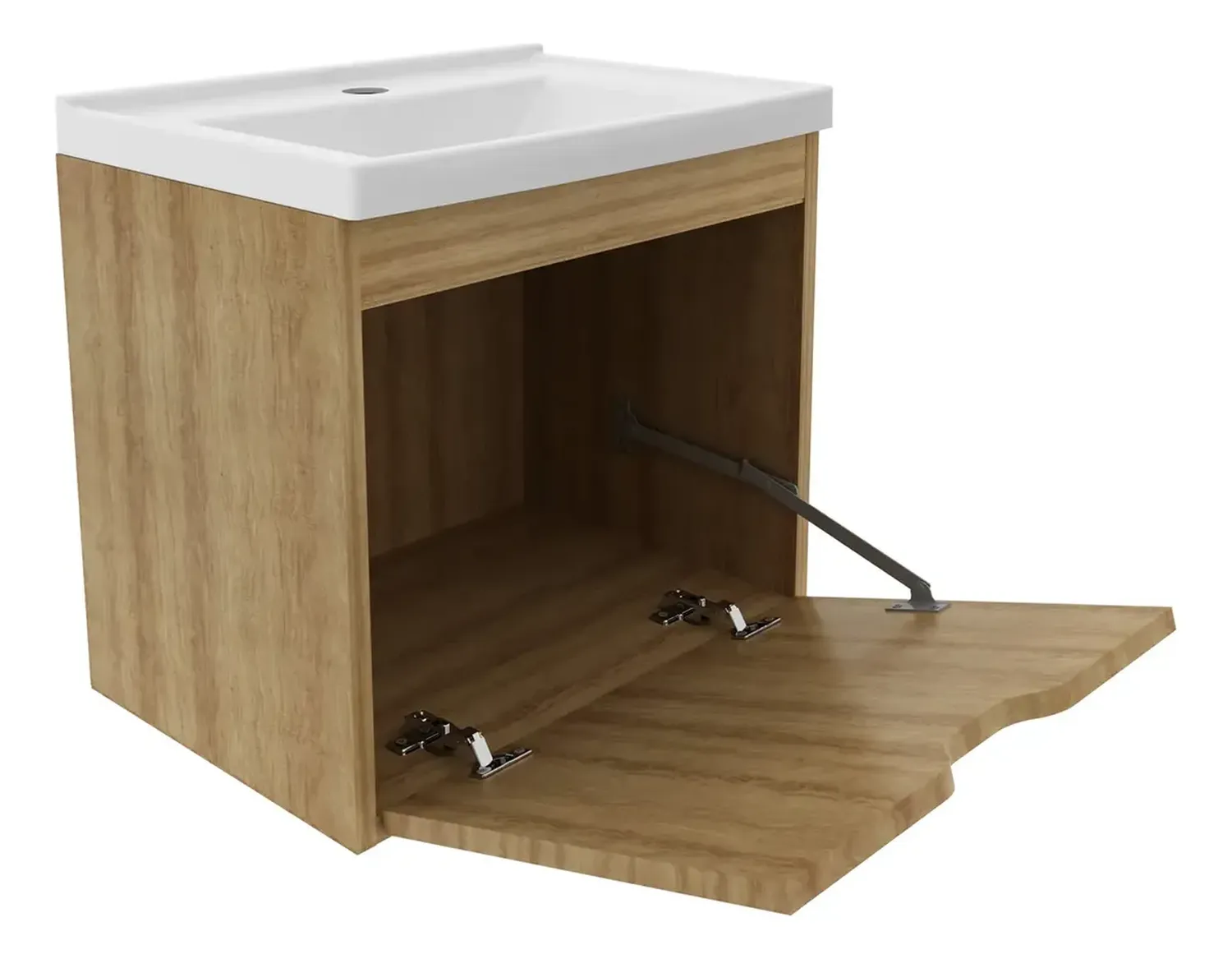 MUEBLE BAÑO CON LAVAMANOS 2020 HOME GRAZ ALMENDRA - 3