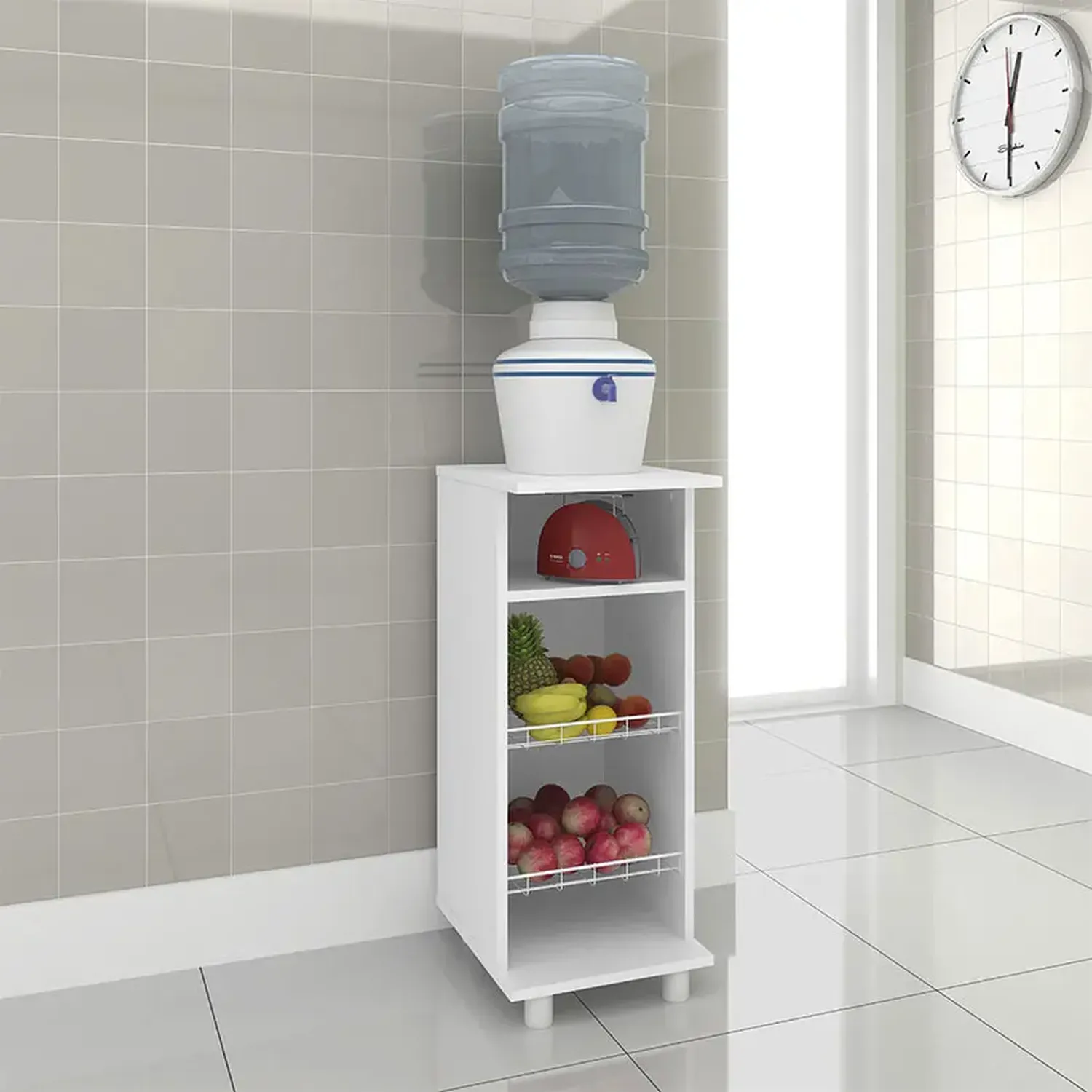 MUEBLE AUXILIAR COCINA 2020 HOME LISBOA BLANCO - 1