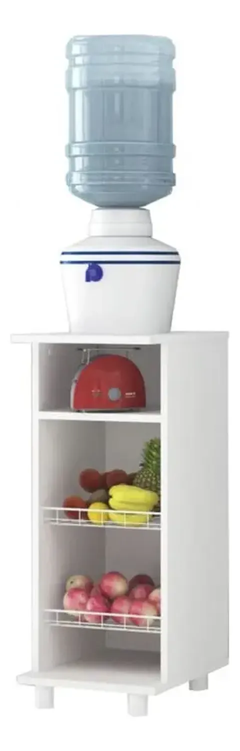 MUEBLE AUXILIAR COCINA 2020 HOME LISBOA BLANCO - 2