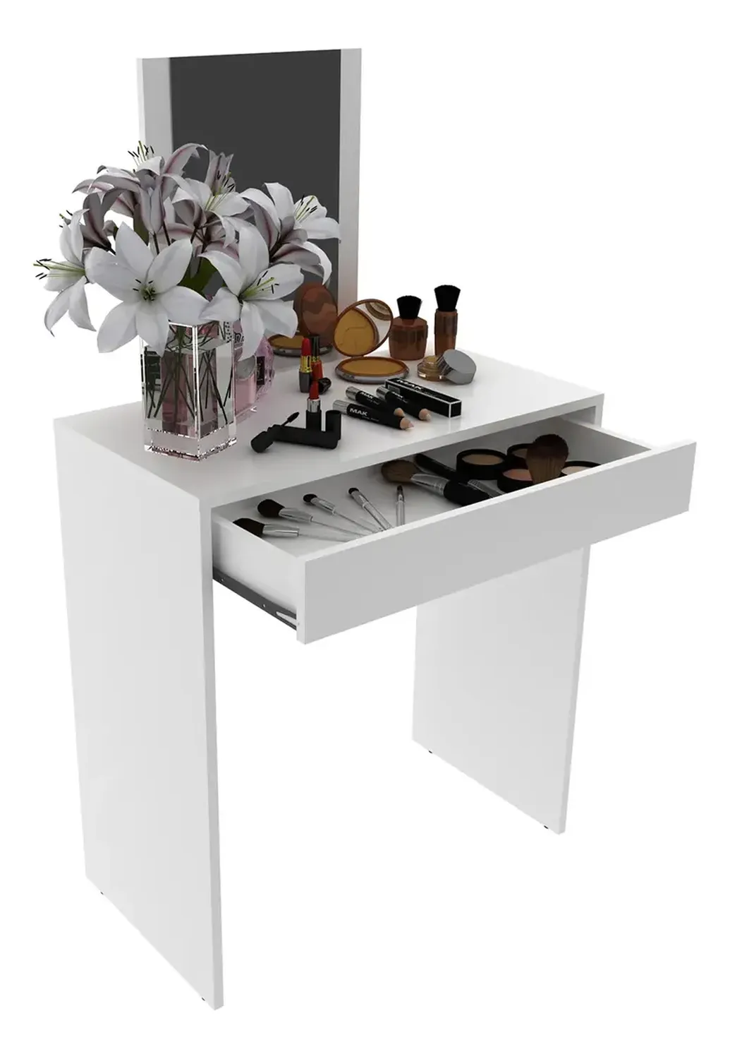 TOCADOR 2020 HOME BALI BLANCO ESPEJO - 2