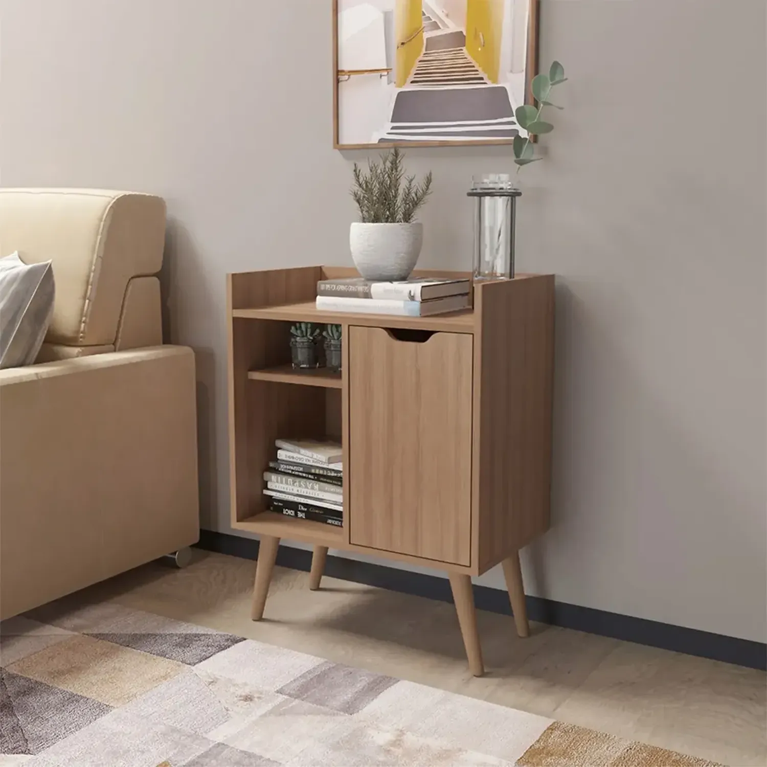 RECIBIDOR 2020 HOME BORA ALMENDRA 38.4 X 60 CM - 2
