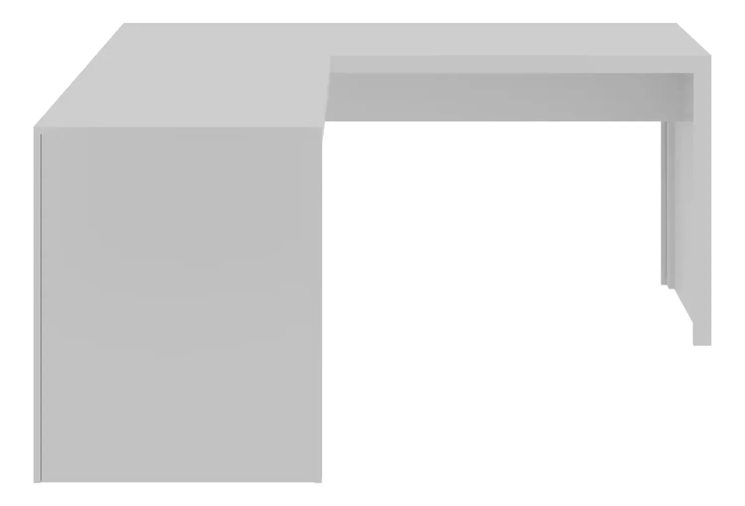 ESCRITORIO 2020 HOME BERLÍN 60X157.3 CM BLANCO - 4