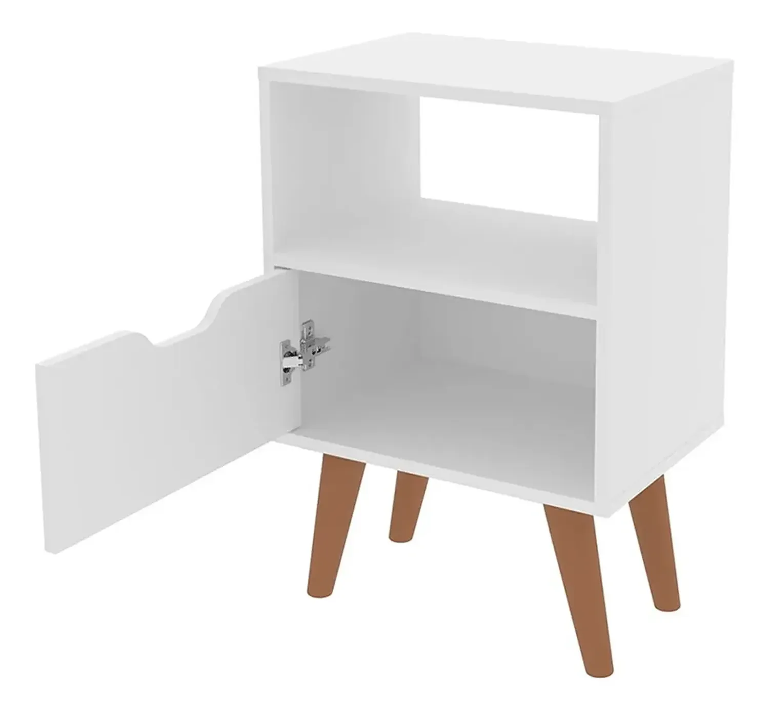COMBO 2 VELADORE 2020 HOME ESSEN BLANCO S CON PUERTA - 4
