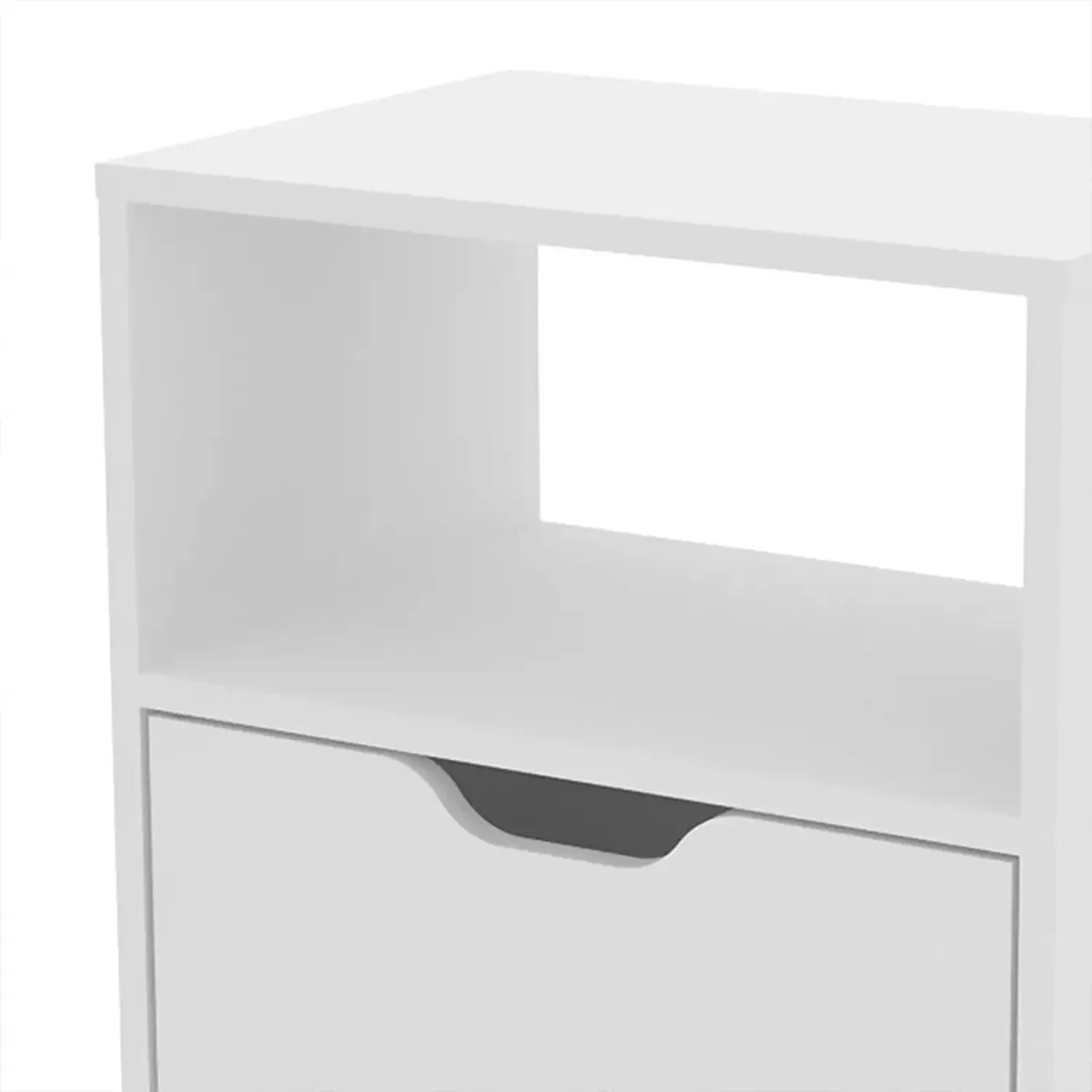 COMBO 2 VELADORE 2020 HOME ESSEN BLANCO S CON PUERTA - 5