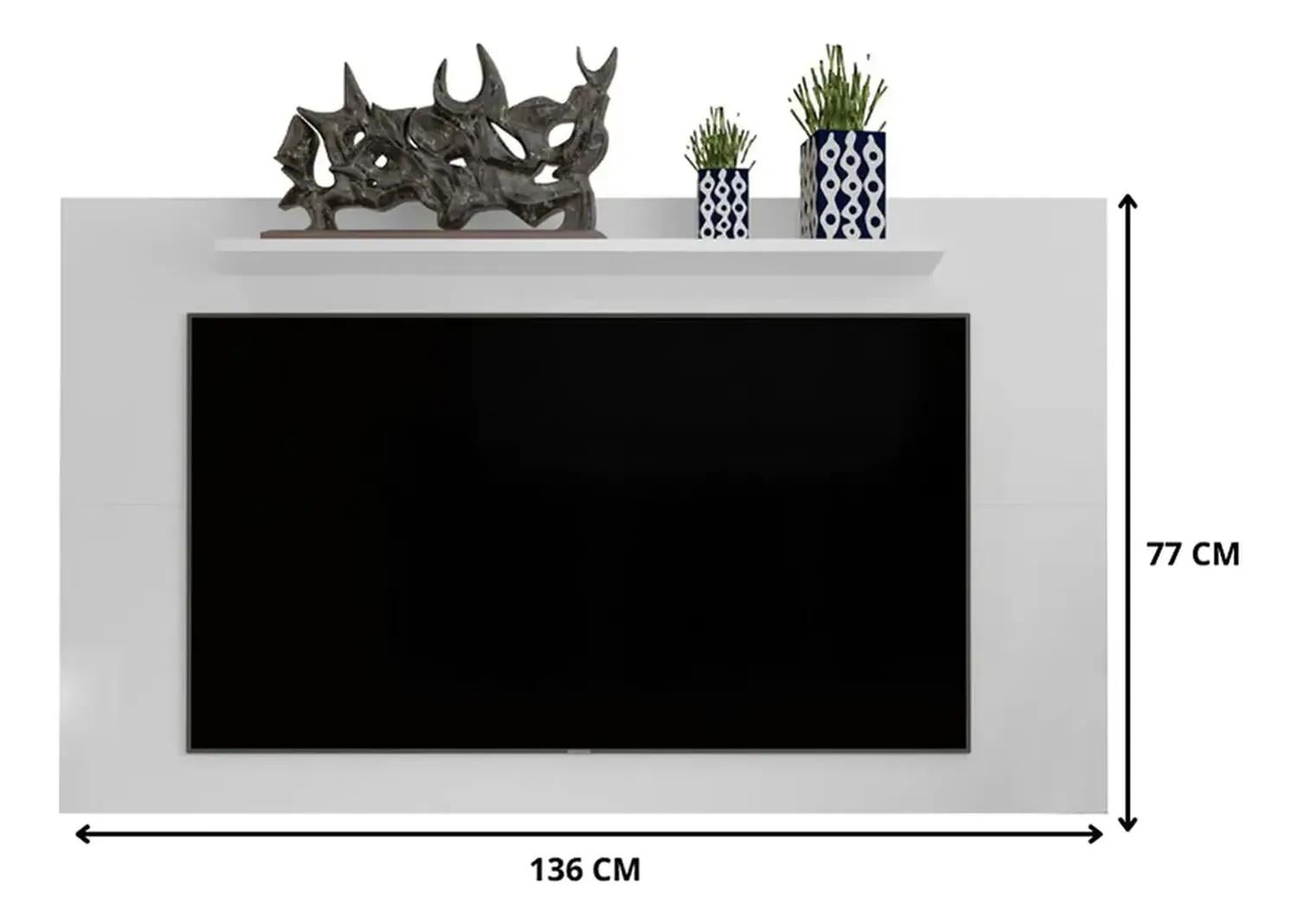PANEL DE TV PARA 55' SAMBA BLANCO - 4