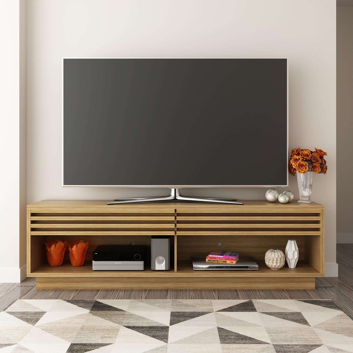 MESA DE TV PARA 65 PULGADAS URBAN - ALMENDRA - 2