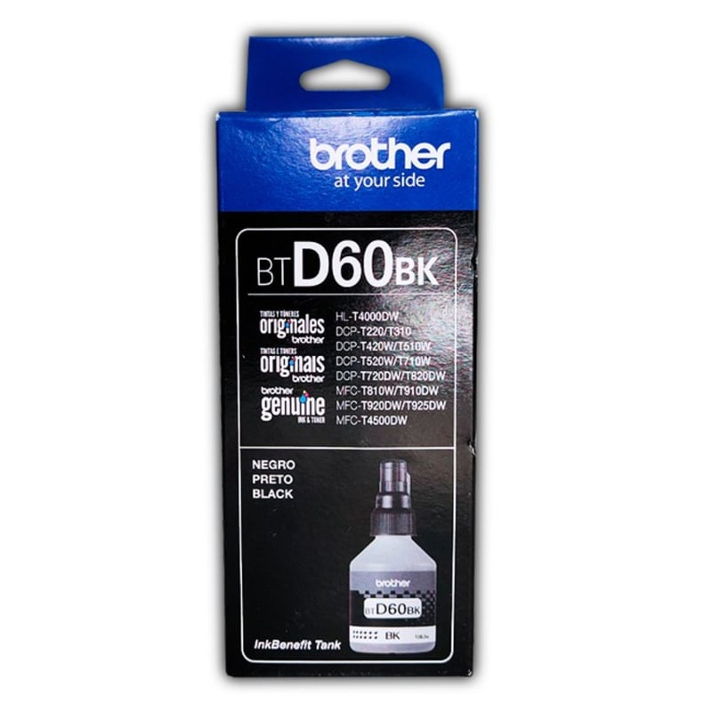 TINTA BROTHER BTD-60BK BLACK DCP-T310510W710W - 1
