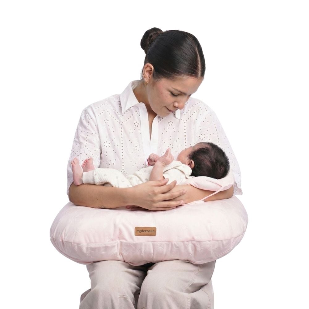ALMOHADA DE LACTANCIA 5 EN 1 PLUSH ROSADO ZOO – ESTIMULACIÓN Y SOPORTE PARA ESPALDA - 1
