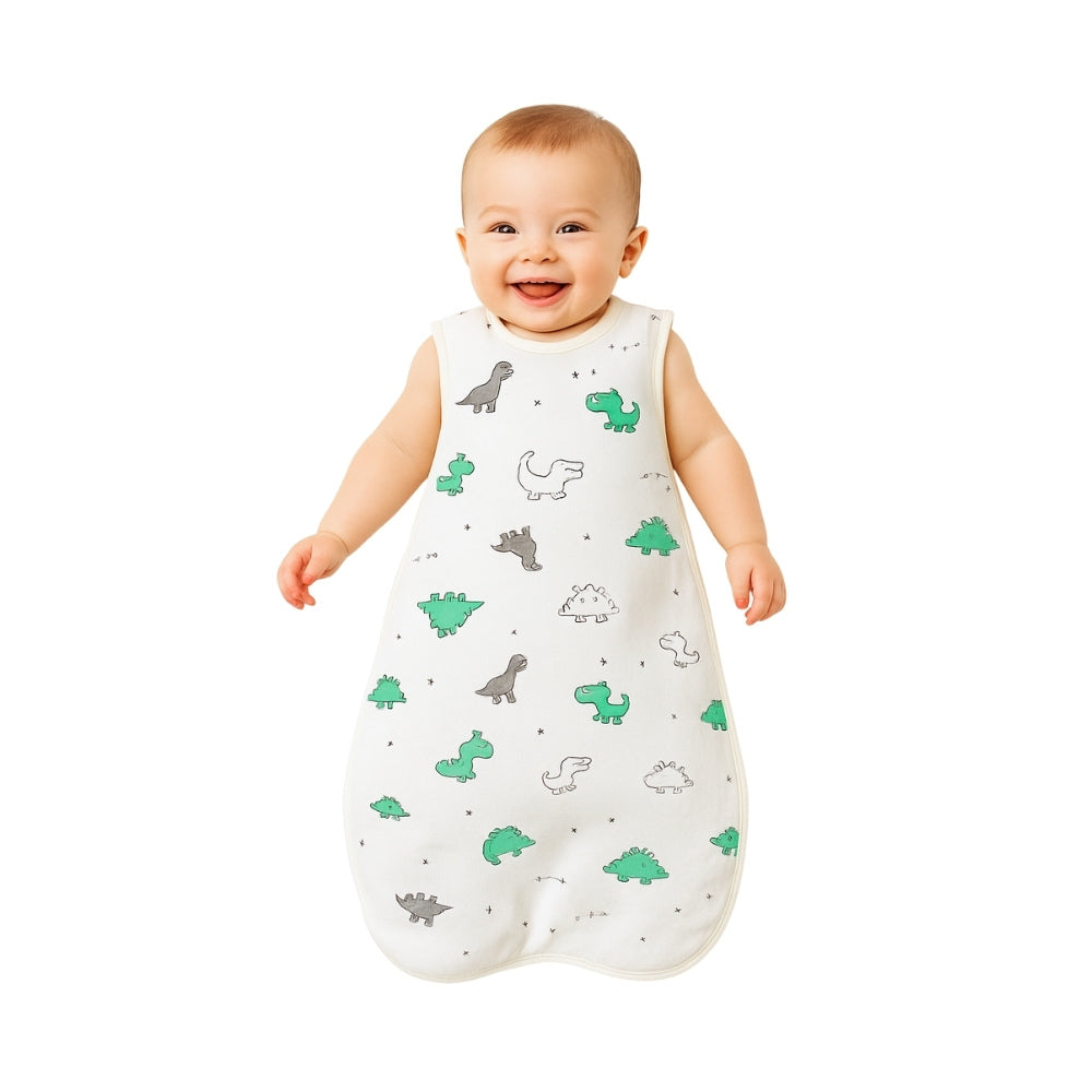 SAQUITO DE DORMIR BREEZE DINOSAURIO  DE 3M A 6M  - MUSELINA - 1