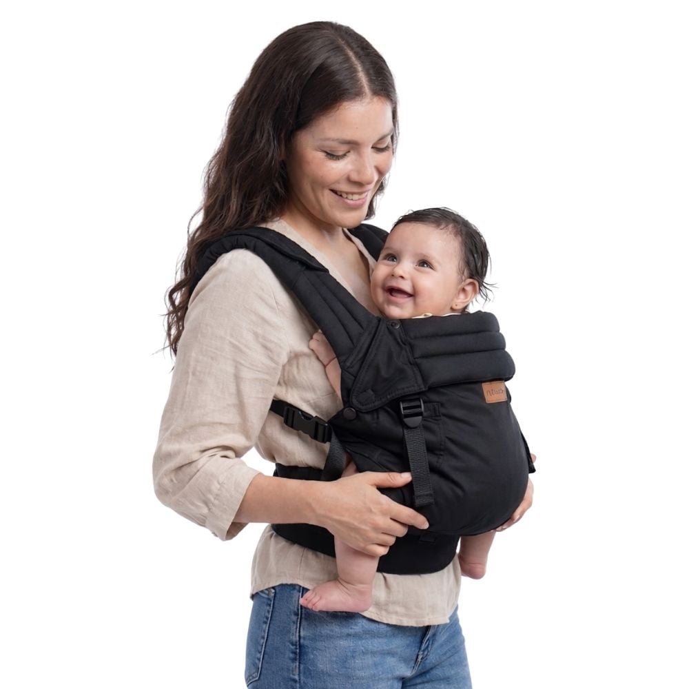 MOCHILA ERGONÓMICA PREMIUM MATERNELLE BLACK - 1