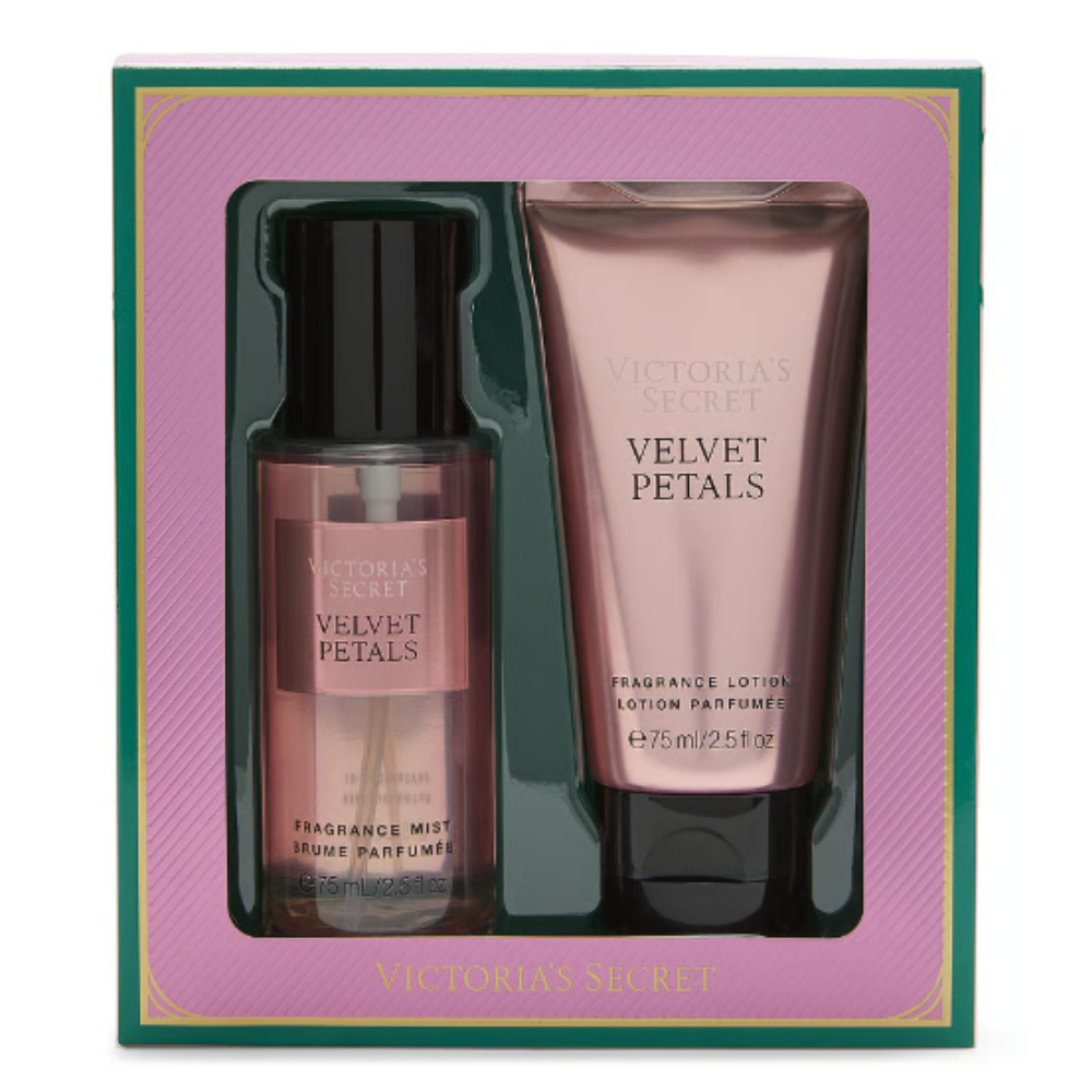 SET FRAGANCIAS VICTORIA'S SECRET REGALO VICTORIA SECRET VELVET PETALS UNISEX BODY MIST 75 ML - 1