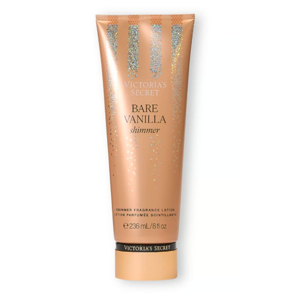 LOCION CORPORAL VICTORIA SECRET BARE VANILLA 236ML SHIMMER - 1