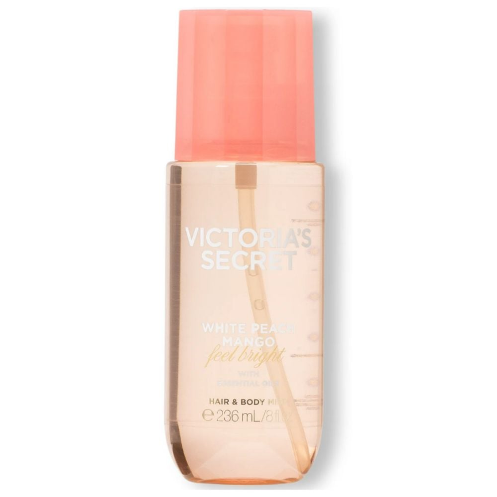 MIST PARA CABELLO Y CUERPO VICTORIA SECRET WHITE PEACH MANGO 236 ML - 1