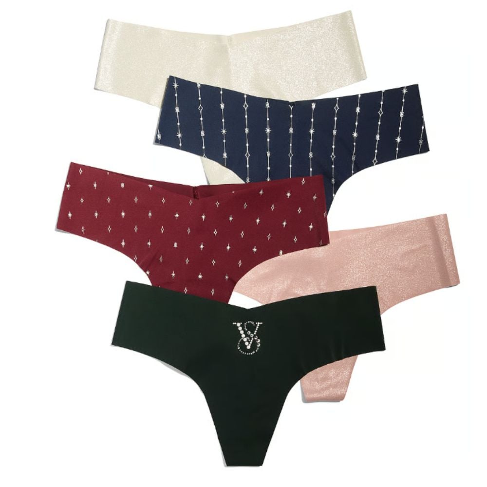 PACK X5 CALZON TANGA VICTORIA’S SECRET SHINE - 2
