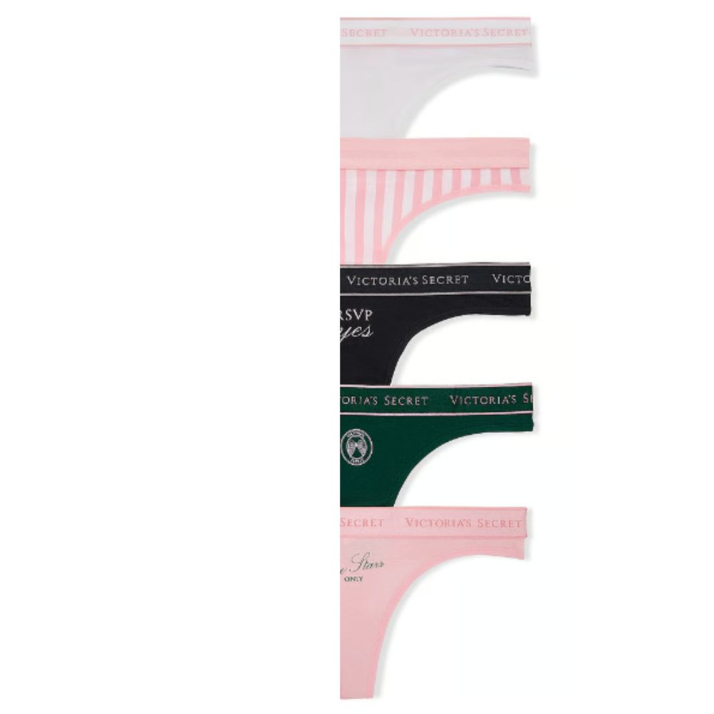 CALZON TANGA VICTORIA’S SECRET PACKX5 COLORS - 2