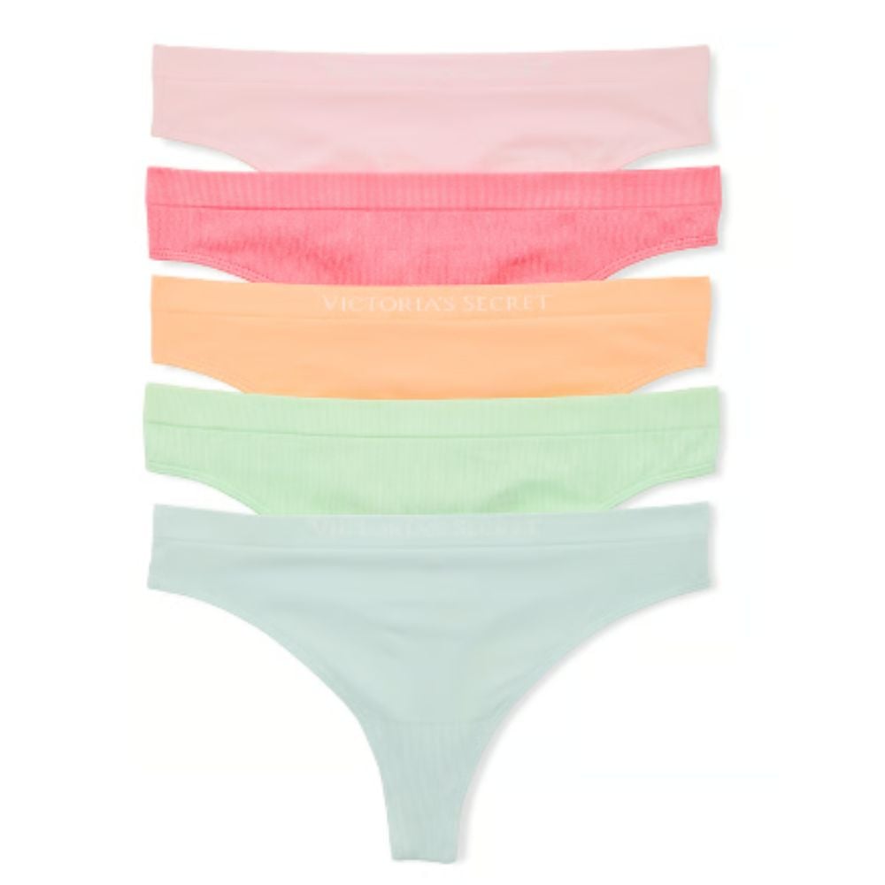 CALZON TANGA VICTORIA’S SECRET COLORS PACKX5 ORANG - 1