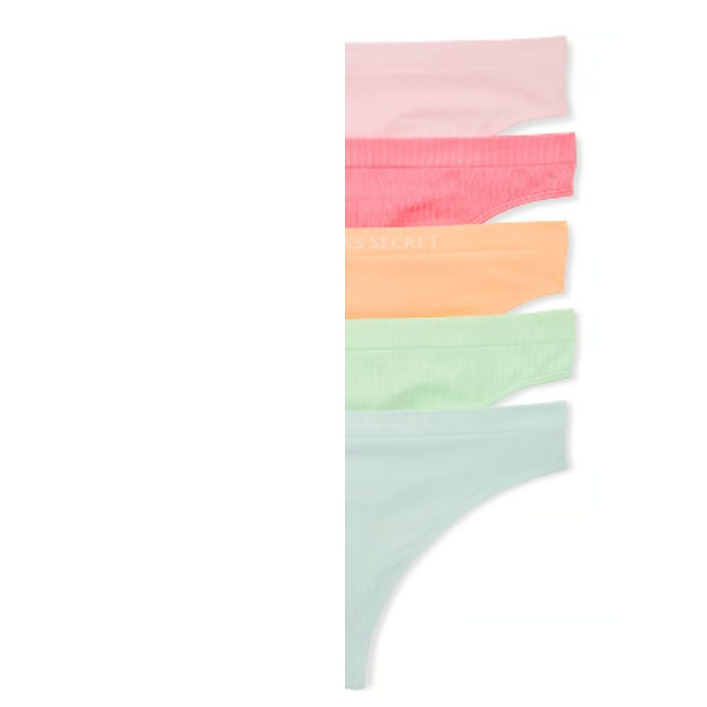 CALZON TANGA VICTORIA’S SECRET COLORS PACKX5 ORANG - 2