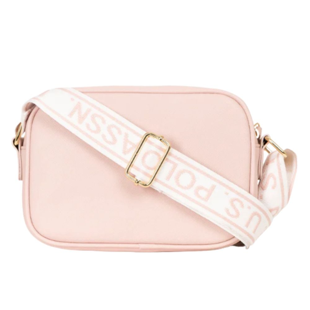 CARTERA CROSSBODY US POLO ASSN CANVAS CLASSIC ZIP ROSA - 2