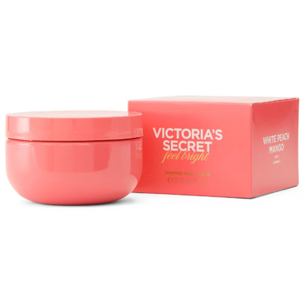 EXFOLIANTE CORPORAL VICTORIAS SECRET WHITE PEACH MANGO 216G BODY SCRUB - 1
