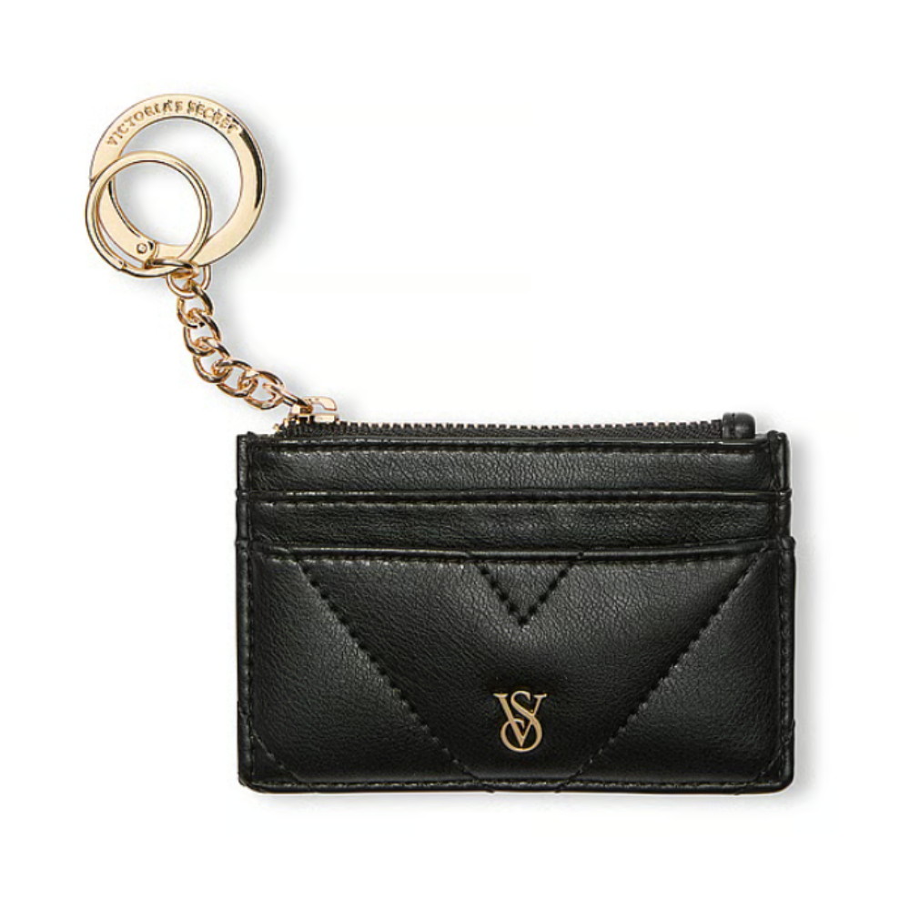 TARJETERO LLAVERO VICTORIA SECRET BLACK - 1