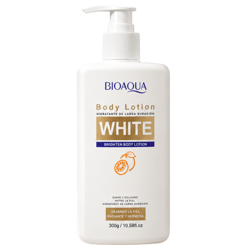 LOCION CORPORAL WHITE CON VITAMINA C BIOAQUA 300G - 1