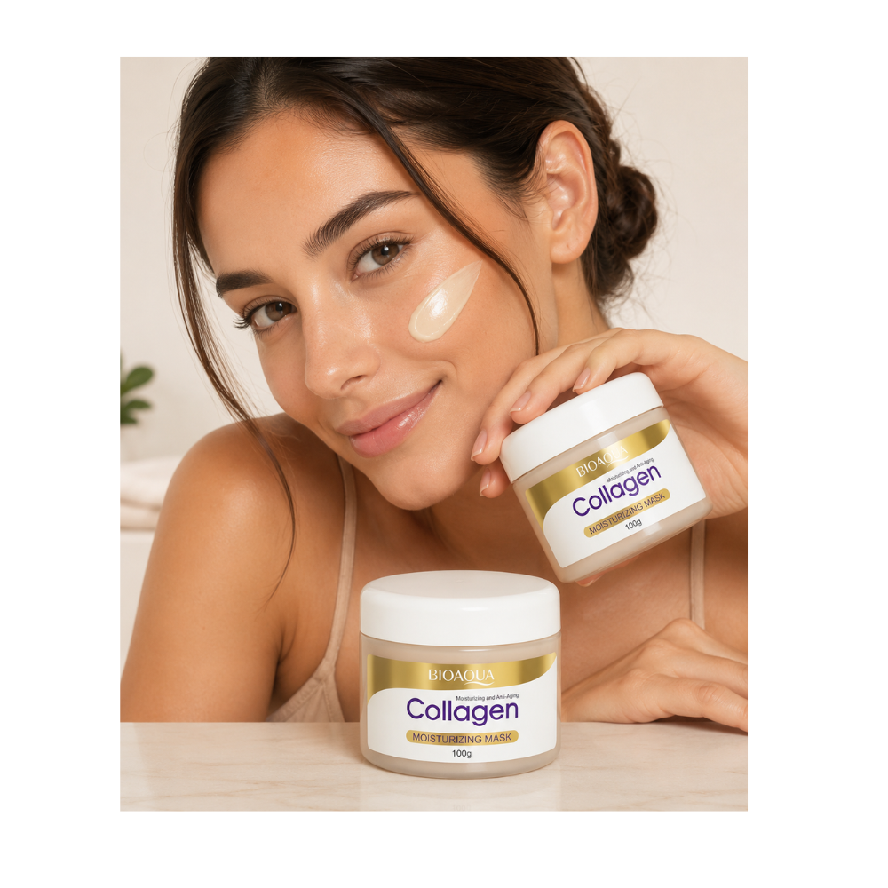 MASCARILLA FACIAL DE COLLAGENO 100G BIOAQUA MEJORA FIRMEZA - 2