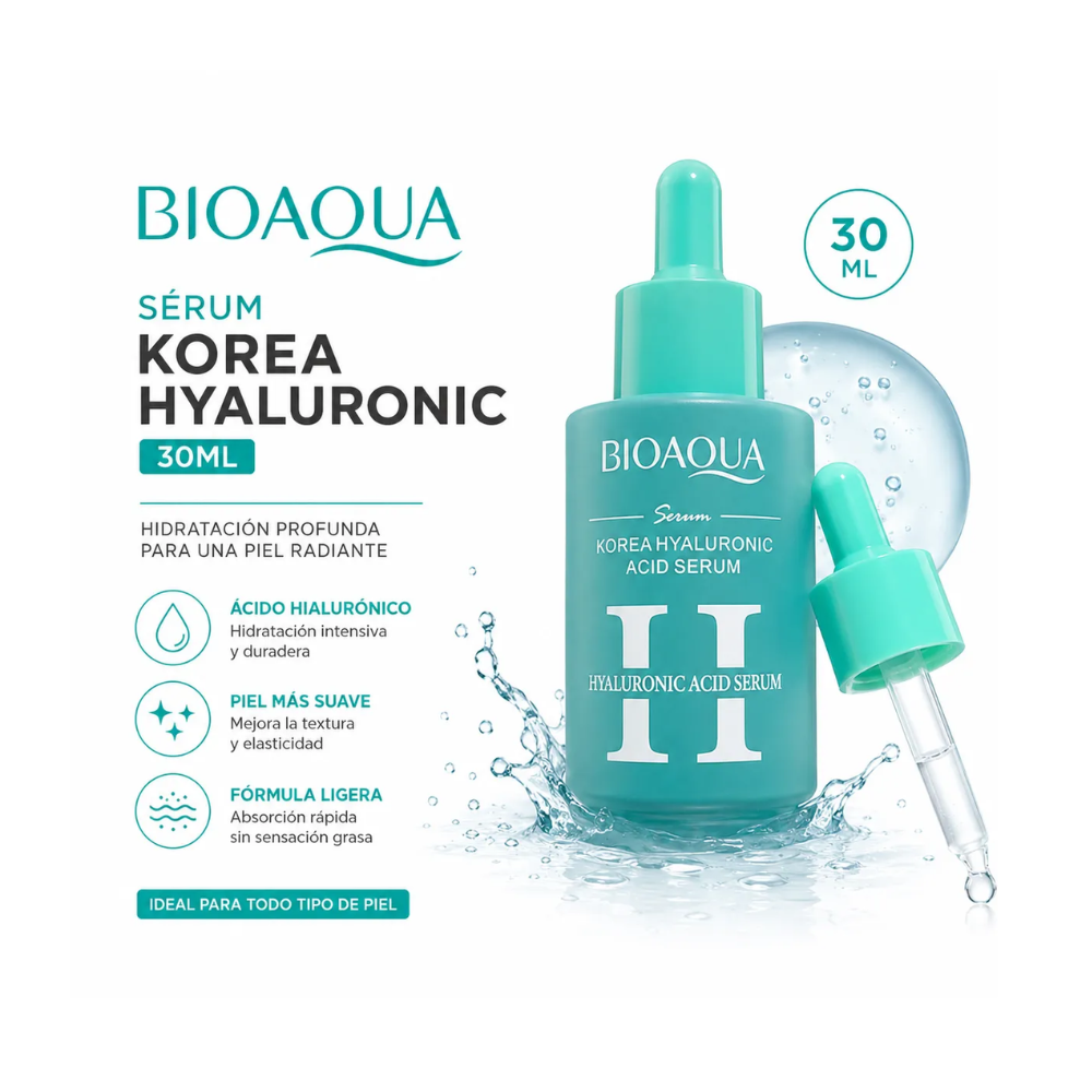 SERUM KOREA HYALURONIC ACID 30ML BIOAQUA - 3