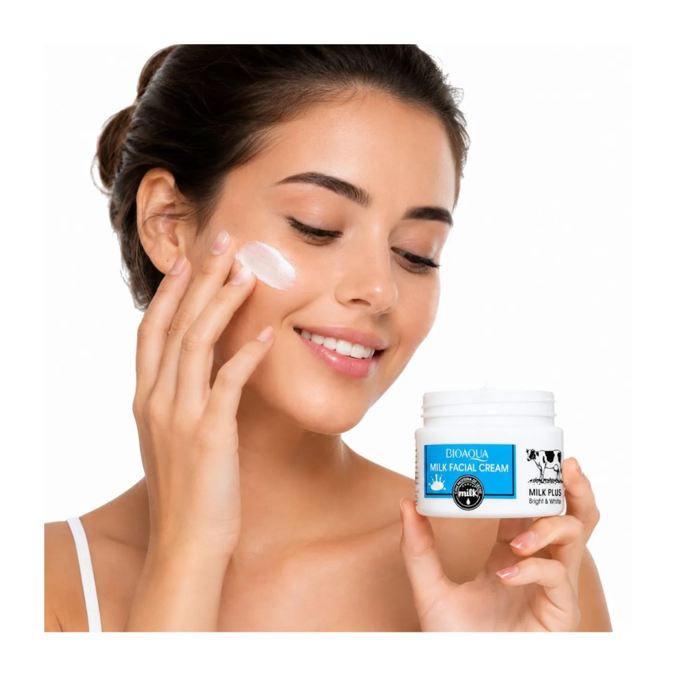 CREMA FACIAL DE LECHE 120G BIOAQUA - 2