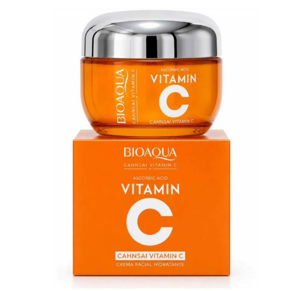 CREMA FACIAL REJUVENECEDORA VITAMINA C BIOAQUA 50 G - 2